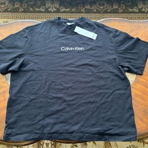 Calvin Klein Men's Black Short Sleeve Tee